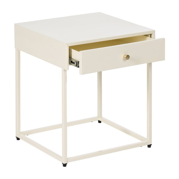 Kreminės spalvos naktinis staliukas Nara – Ixia-image-2