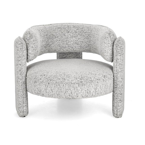 Šviesiai pilkos spalvos krėslas Aisha – Bizzotto-image-2