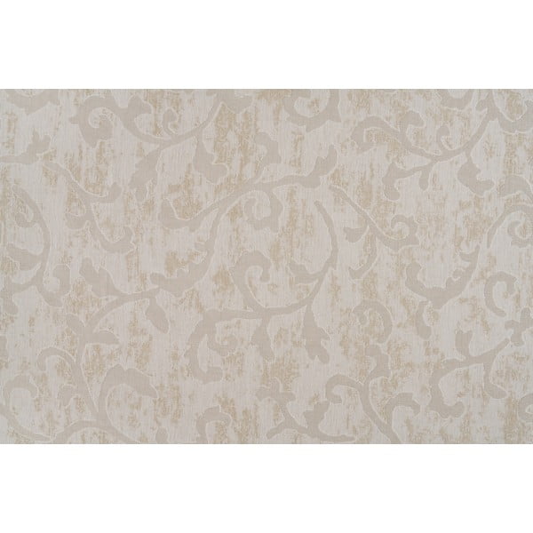 Permatoma užuolaida smėlio spalvos 140x260 cm Baroque – Mendola Fabrics-image-4