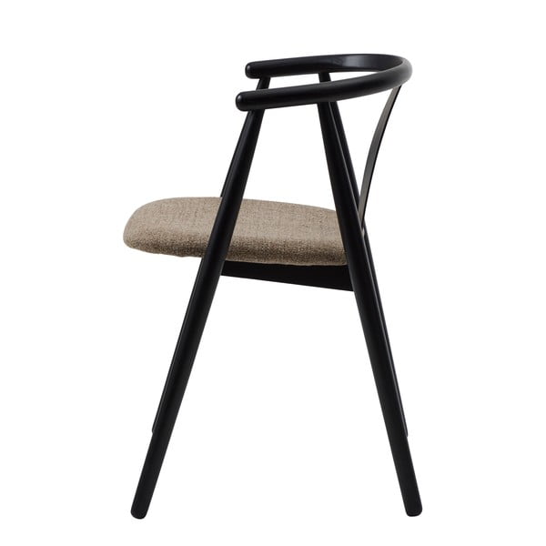 Valgomojo kėdė juodos spalvos/smėlio spalvos Relate – Unique Furniture-image-4