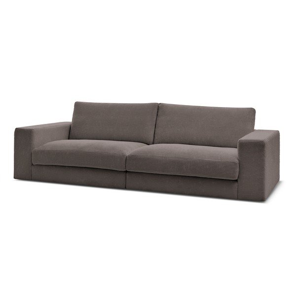 Taupe spalvos iš kordinio velveto sofa 274 cm Leonard – Bobochic Paris-image-3