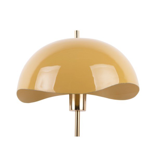 Stalinis šviestuvas ochros spalvos (aukštis 56 cm)  Waved Dome – Leitmotiv-image-4