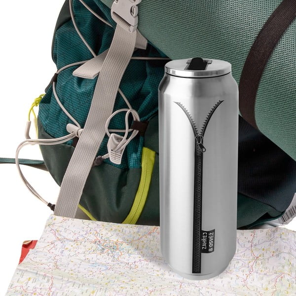 Termosas sidabrinės spalvos 700 ml – Orion-image-1