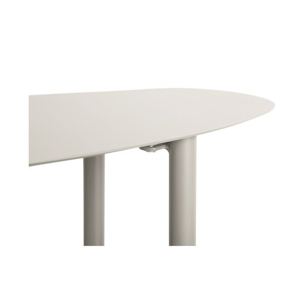 Pilkos spalvos iš metalo konsolinis staliukas 28x90 cm Riqueza – Leitmotiv-image-3