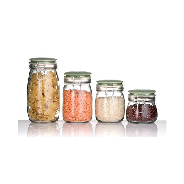 Premier Housewares žalias maisto indas su dangteliu, 1,5 l-image-1