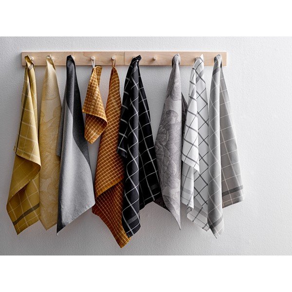 Smėlio spalvos medvilninis virtuvinis rankšluostis Södahl Rose, 50 x 70 cm-image-1