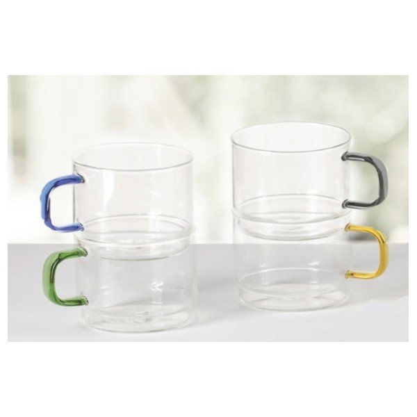 Iš stiklo puodeliai 4 vnt. 350 ml Bridge – Brandani-image-3