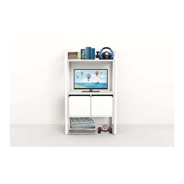 Balta vaikiška spintelė Flexa Shelfie, aukštis 131,6 cm-image-1