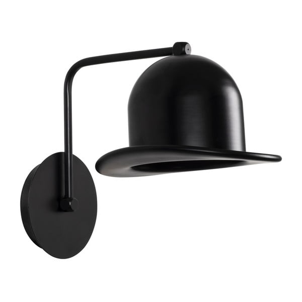 Juodas sieninis šviestuvas Homemania Decor Mini skrybėlė