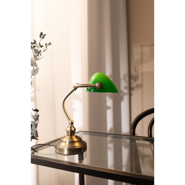 Žalia stalinė lempa Markslöjd Bankers, 25 cm aukščio-image-3