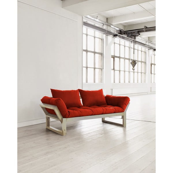 Sofa "Karup Edge Natural/Red