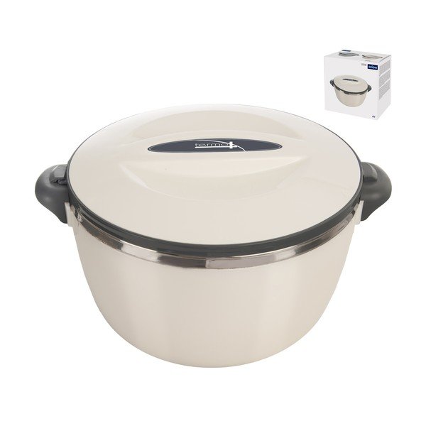 Kreminės spalvos maistui termosas 6 l Termo – Orion-image-2