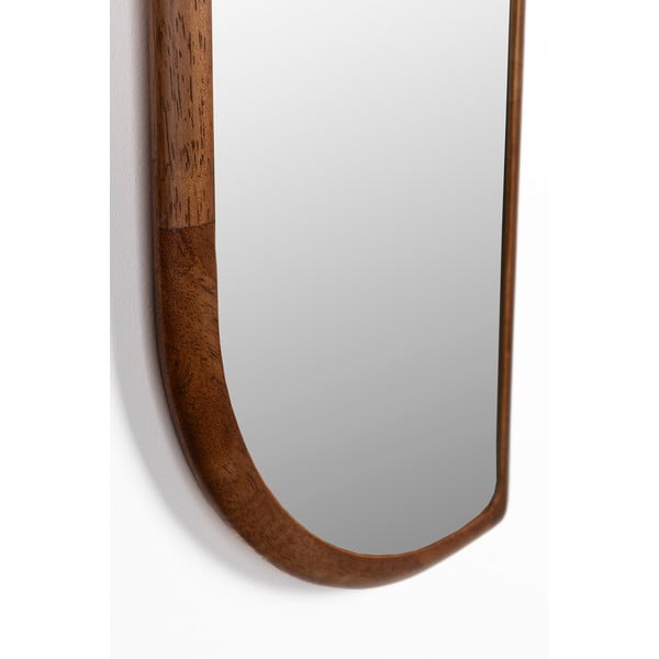 Sieninis veidrodis su medžio masyvo rėmu 26x120 cm Nyko – White Label-image-2