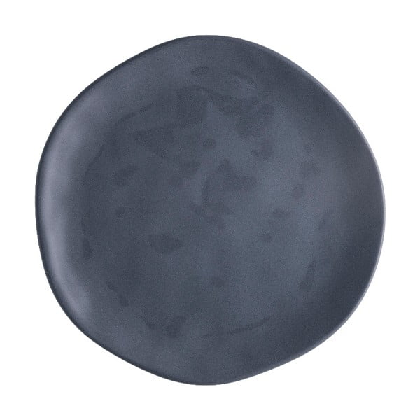 Tamsiai pilka porcelianinė picos lėkštė Brandani Pizza, ⌀ 20 cm