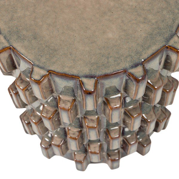 Iš keramikos apvalios formos šoninis stalas ø 35 cm Axu – WOOOD-image-3