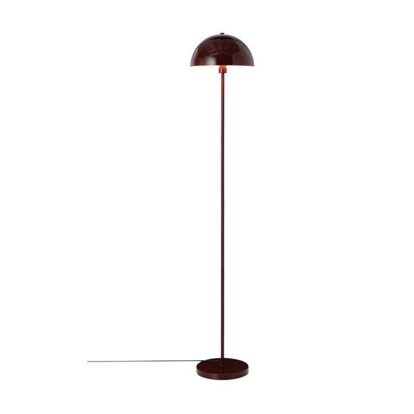 Bordo spalvos iš metalo pastatomas šviestuvas (aukštis 160 cm) Morris – Ellos Home
