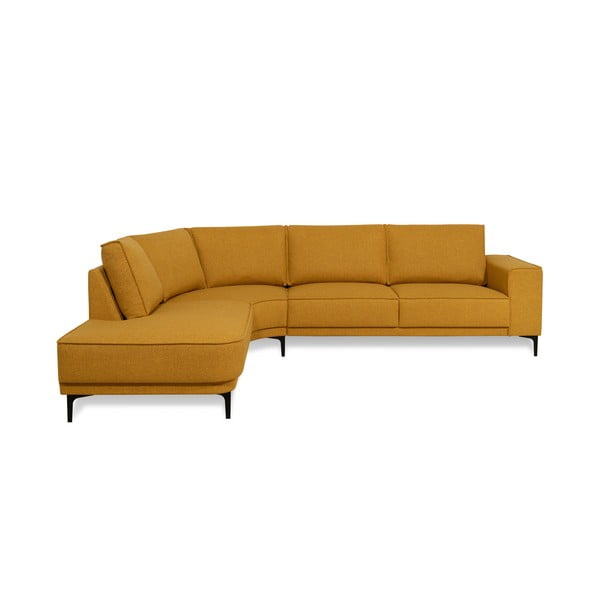 Kampinė sofa garstyčių spalvos (su kairiuoju kampu) Copenhagen – Scandic