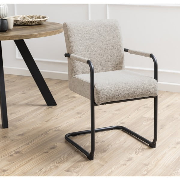 2 smėlio spalvos valgomojo kėdės Adele - Actona-image-1