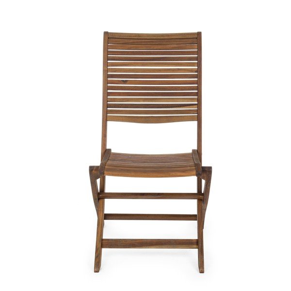 Natūralios spalvos medžio masyvo sodo kėdė Noemi – Bizzotto-image-2