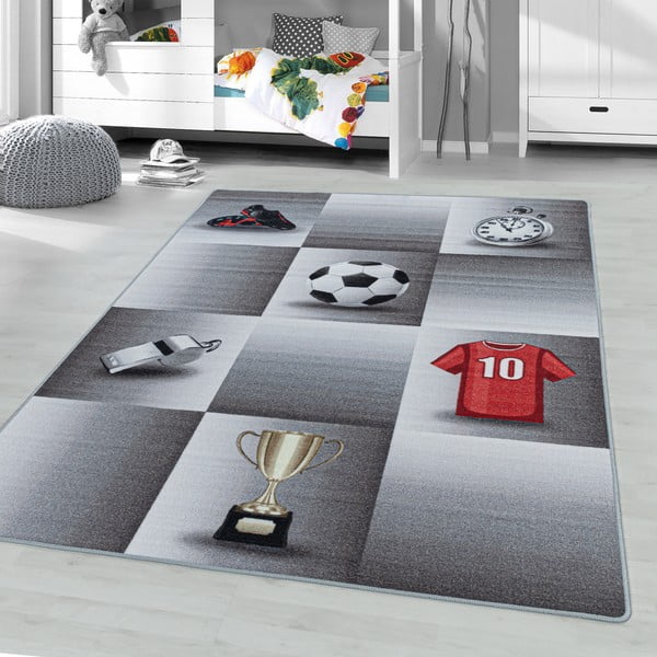 Vaikiškas kilimas pilkos spalvos 100x150 cm Play – Ayyildiz Carpets-image-1