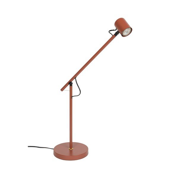 Raudonos spalvos iš metalo stalinis šviestuvas (aukštis 45,5 cm) Aero – White Label