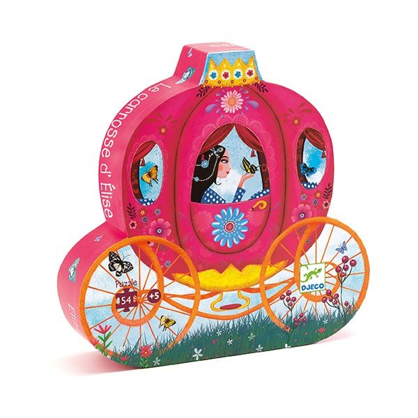 Vaikiška dėlionė Djeco Carriage-image-1