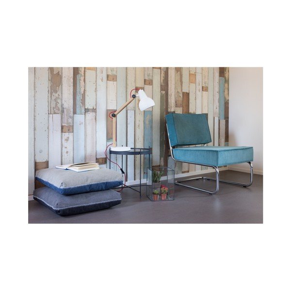 Turkio spalvos krėslas Zuiver Rib-image-4