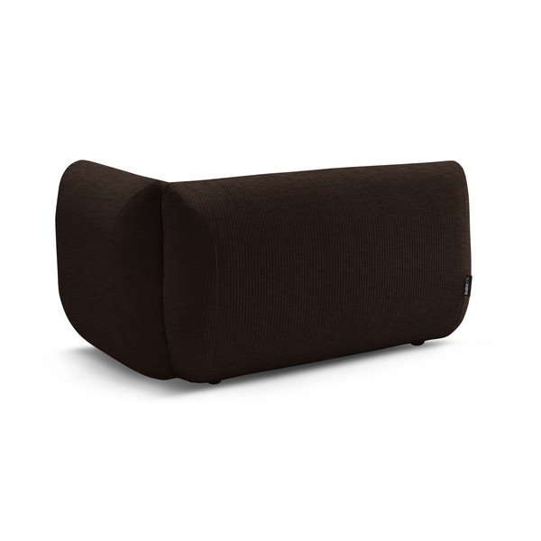 Modulinė sofa iš kordinio velveto tamsiai rudos spalvos (su dešiniuoju kampu) Lecomte – Bobochic Paris-image-3