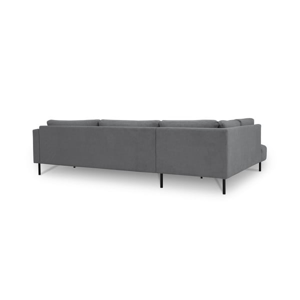 Kampinė sofa tamsiai pilkos spalvos (su kairiuoju kampu) Hero – Scandic-image-3