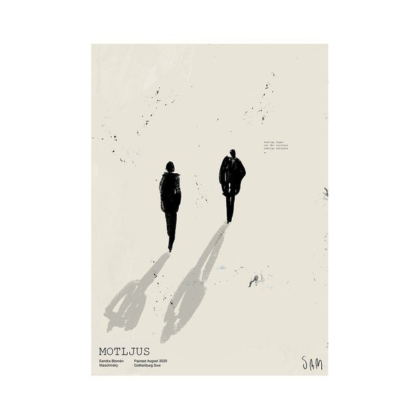 Plakatas 50x70 cm Motljus – Sandra Blomén Maschinsky – The Poster Club