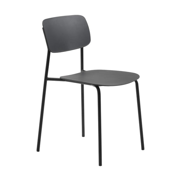 Juodos spalvos valgomojo kėdės 2 vnt. Kirkland – Unique Furniture
