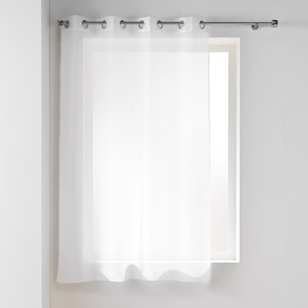 Iš šydo permatoma užuolaida baltos spalvos 140x180 cm Lissea – douceur d'intérieur