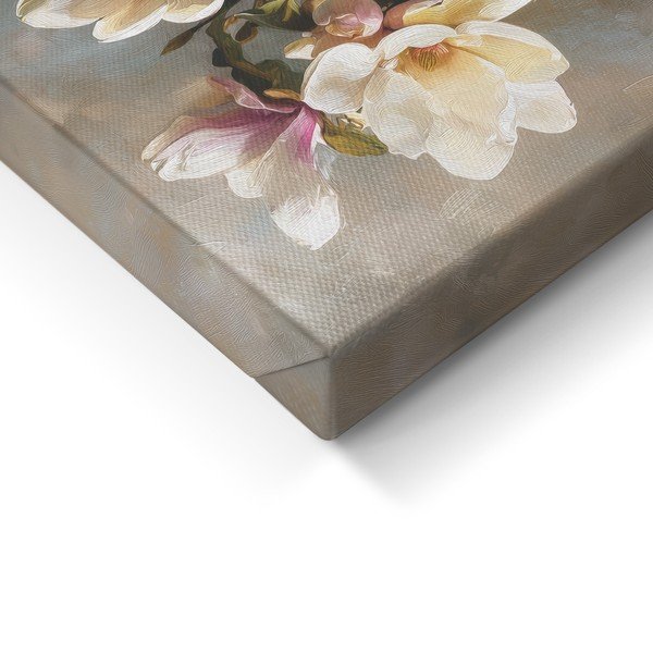 Spausdintas paveikslas tapyba ant drobės 32x32 cm Magnolias – Styler-image-4
