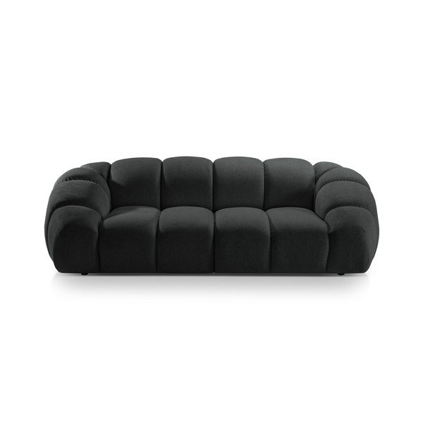 Sofa juodos spalvos 254 cm Diana – Micadoni 