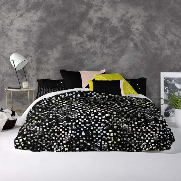 Medvilninis antklodės užvalkalas Blanc Starlight, 140 x 200 cm-image-1