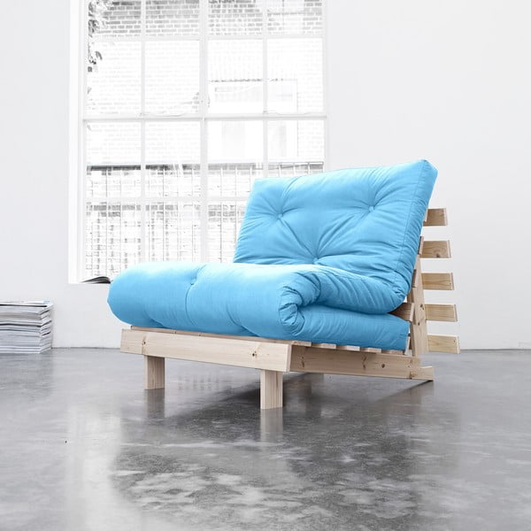 Kintamas fotelis "Karup Roots Raw/Horizon Blue-image-4