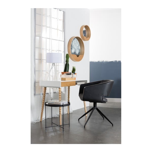 Sieninis veidrodis su daiktų laikymo vieta Zuiver Round Wall, ⌀ 60 cm-image-2