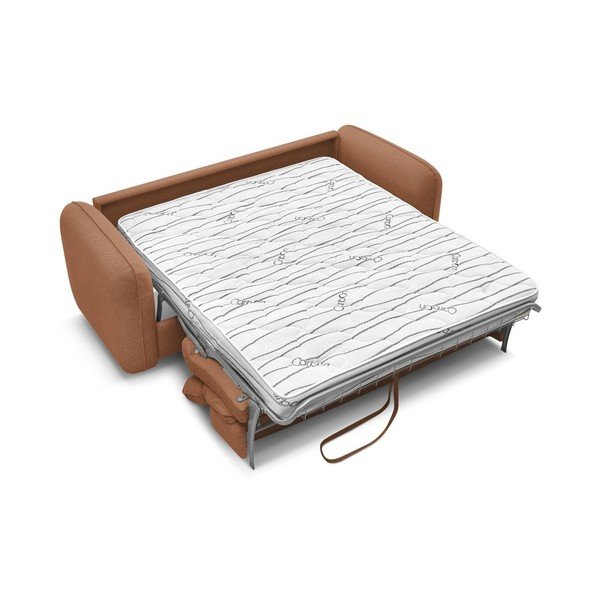 Oranžinės spalvos sofa 236 cm Achille – Bobochic Paris-image-4