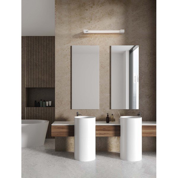 Matinės baltos spalvos iš aliuminio sieninė lempa LED Arga – Nova Luce-image-1