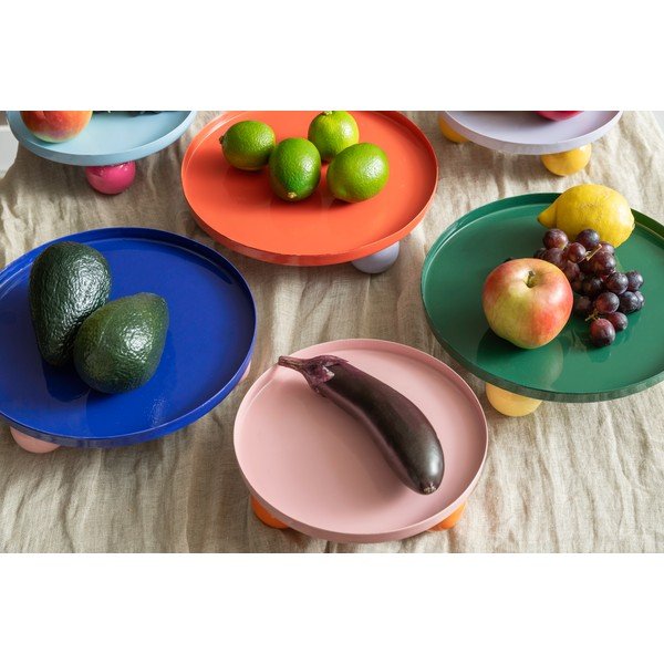 Iš metalo padėklas ø 25 cm Double Funky – PT LIVING-image-1