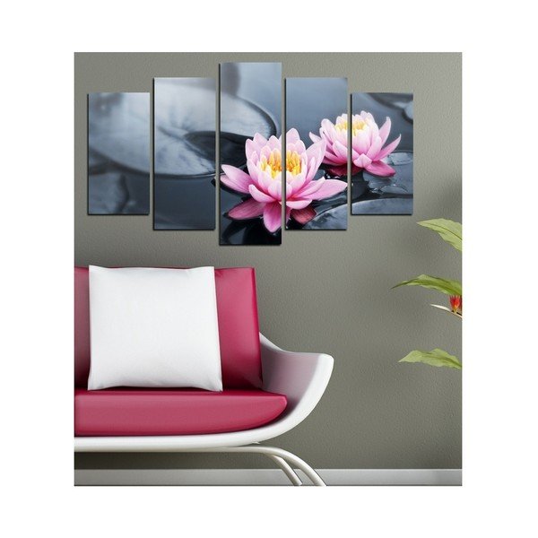 Insigne Denlo kelių dalių paveikslas, 102 x 60 cm-image-1