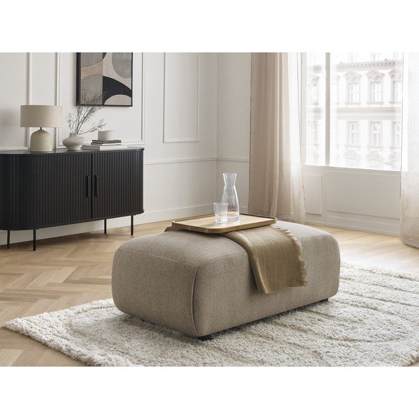 Taupe spalvos modulinė taburetė Jana – Bobochic Paris-image-1