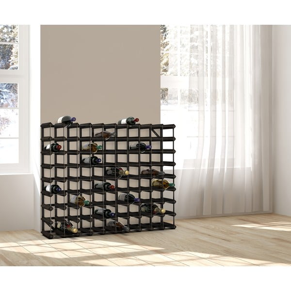 Vyno lentyna iš uosio medienos, skirta 90 butelių - RTA-image-3