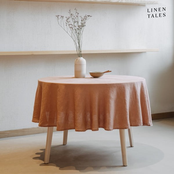 Lininė staltiesė ø 150 cm - Linen Tales