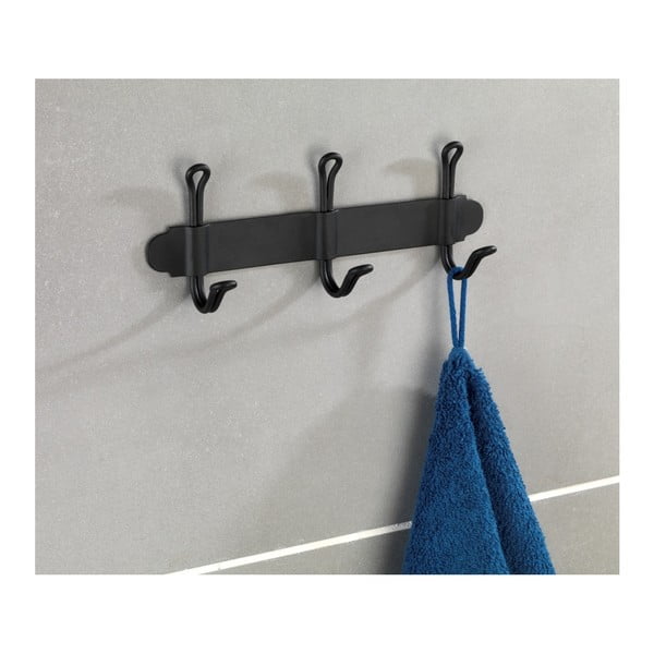 Juodas trigubas sieninis kabliukas Wenko Nostalgia-image-1