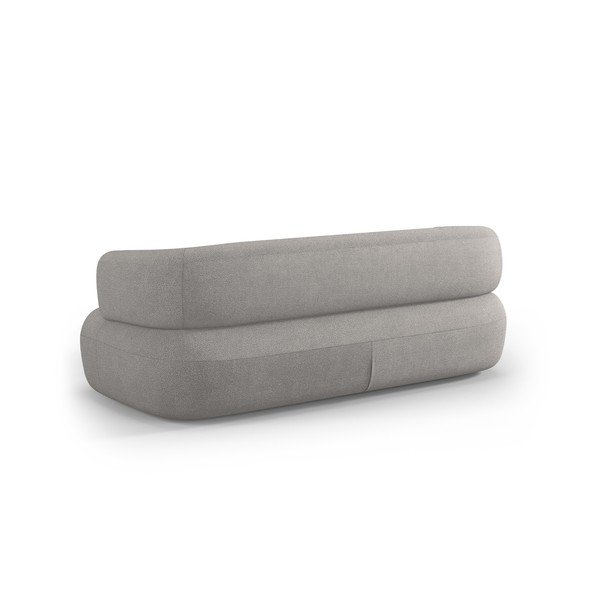 Šviesiai pilkos spalvos sofa iš boucle 178 cm Jenny – Micadoni -image-3