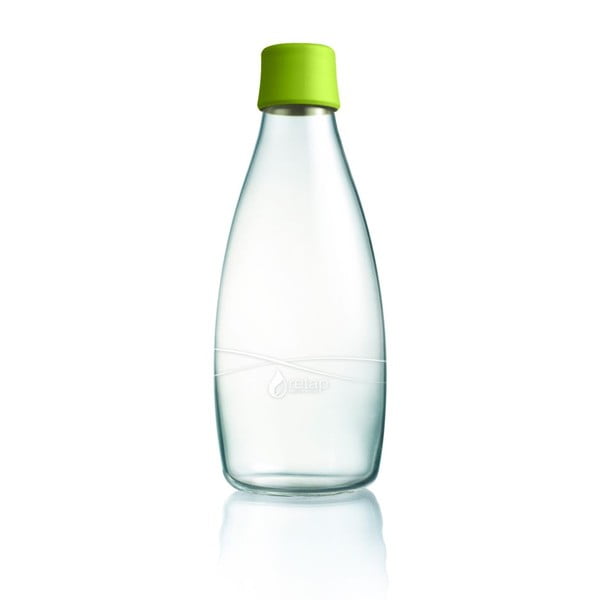 Žalias stiklinis buteliukas ReTap, 800 ml