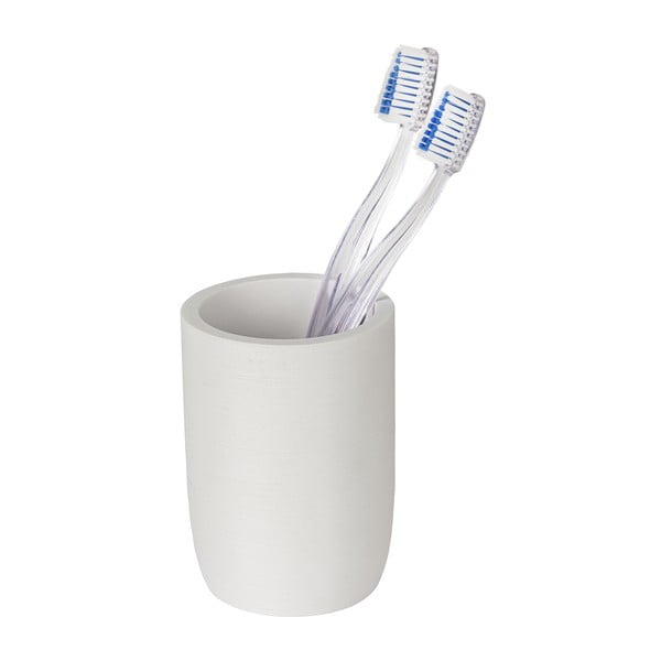 Baltos spalvos iš polirezino dantų šepetėlio indas Altavalle – Wenko-image-4