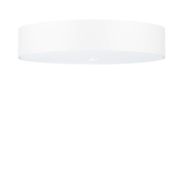 Baltas lubinis šviestuvas su stikliniu gaubtu ø 60 cm Herra - Nice Lamps