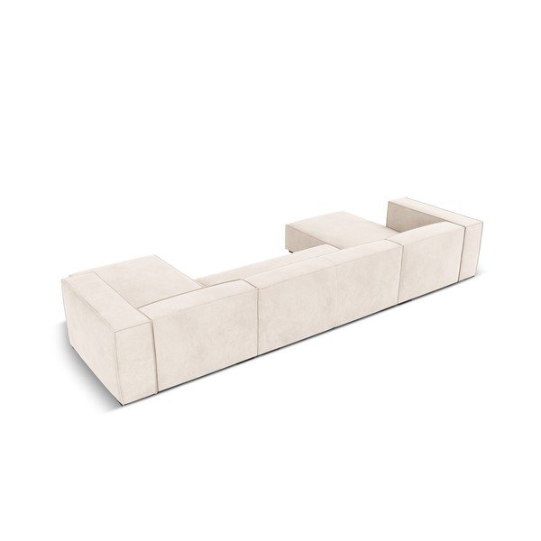 Kreminė kampinė sofa (U formos) Madame - Windsor & Co Sofas-image-3